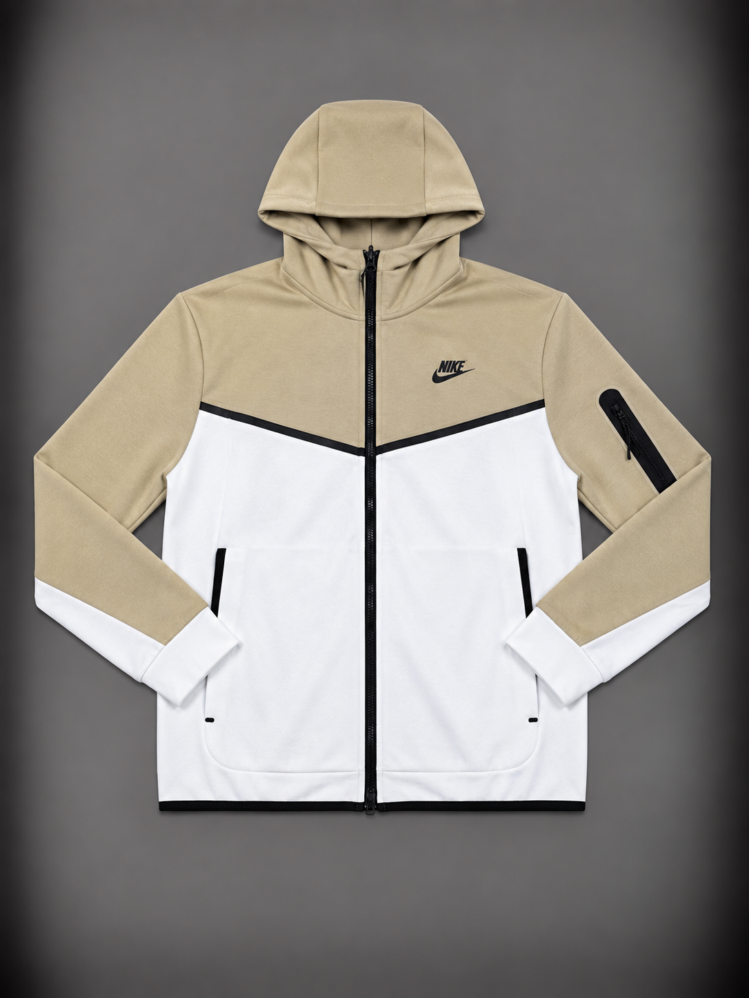 BUZO NIKE TECH BEIGE