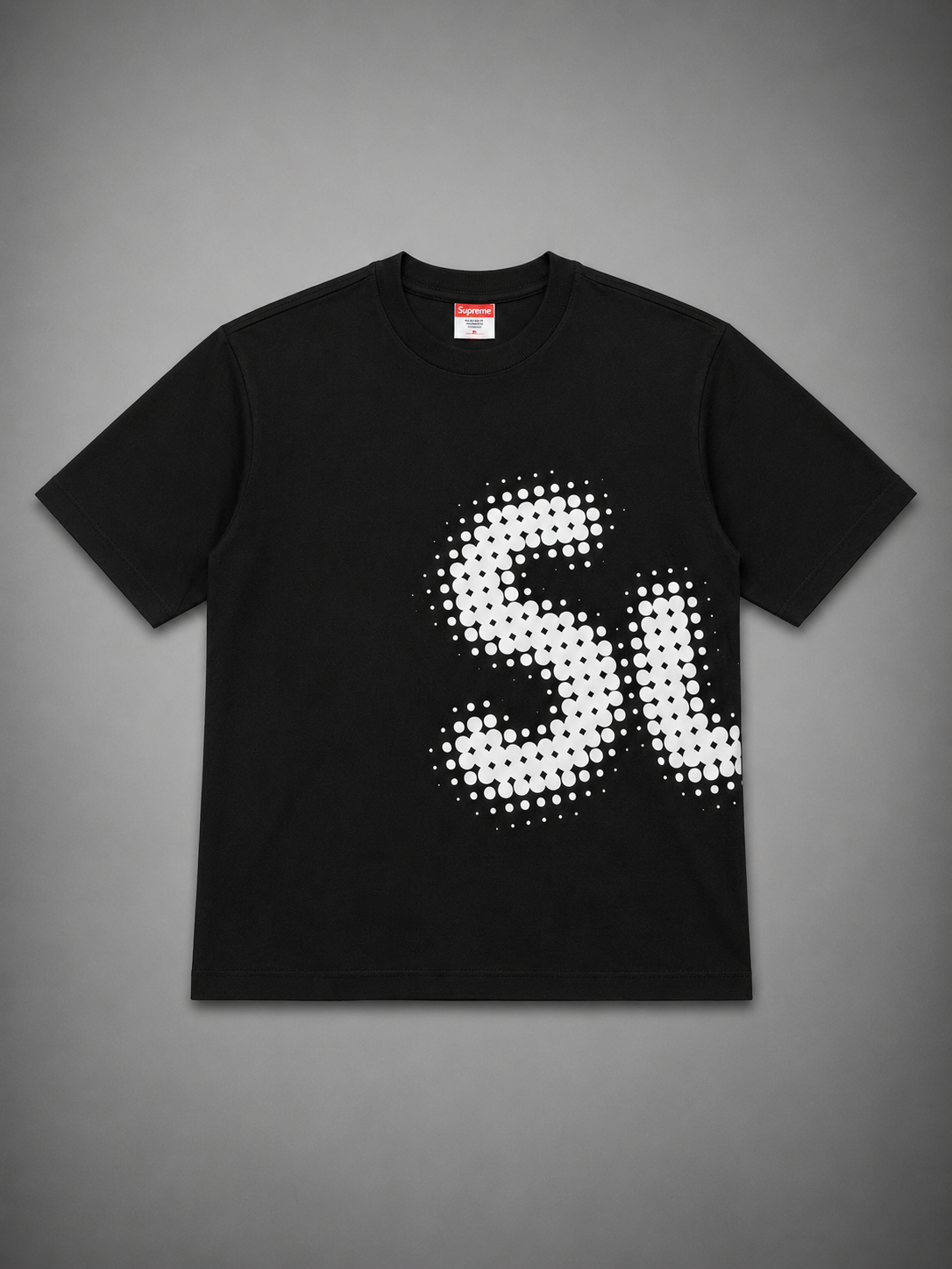 SUPREME NEGRA LETRA BLANCA