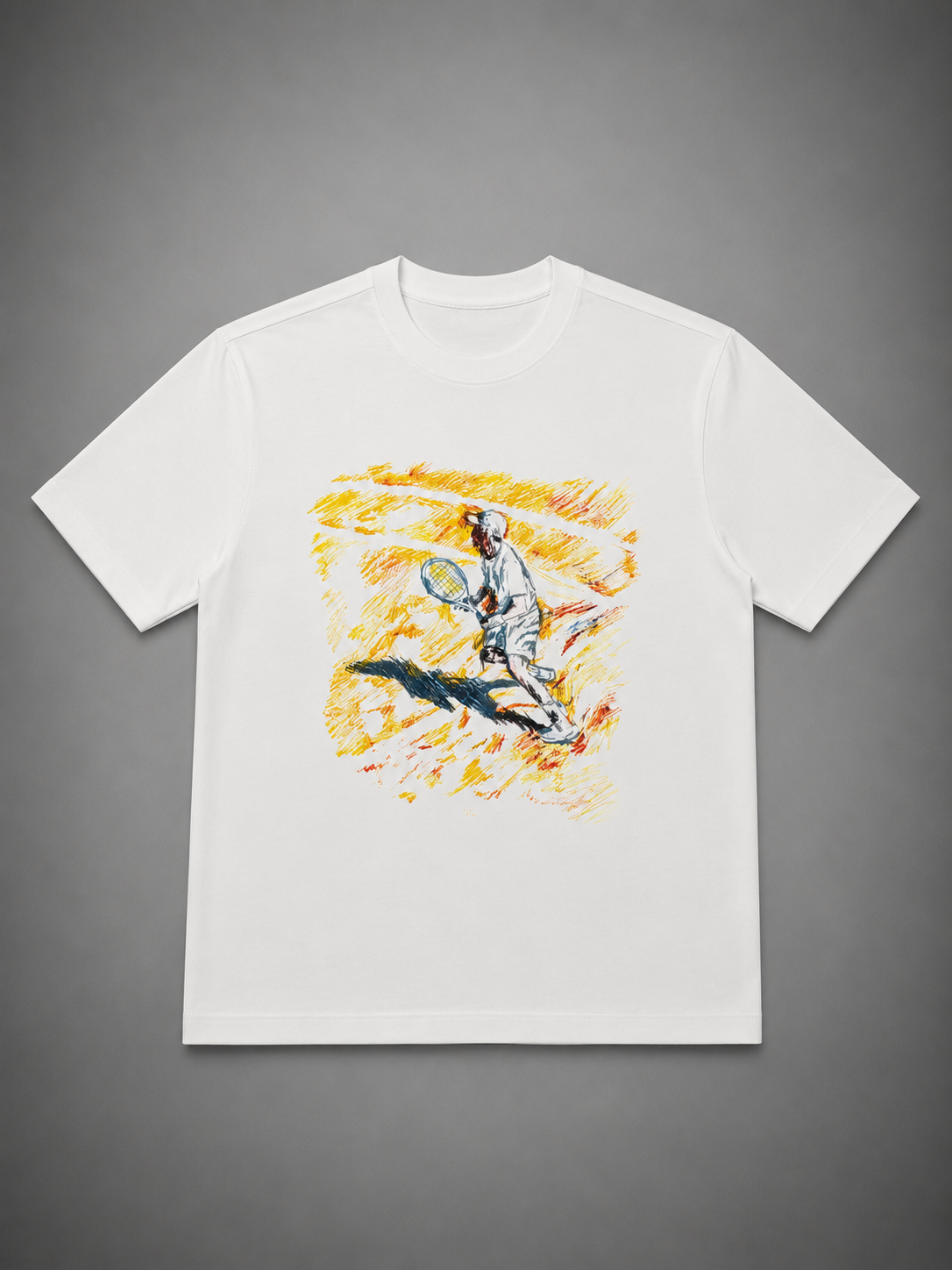 LACOSTE BLANCA TENIS AMARILLO