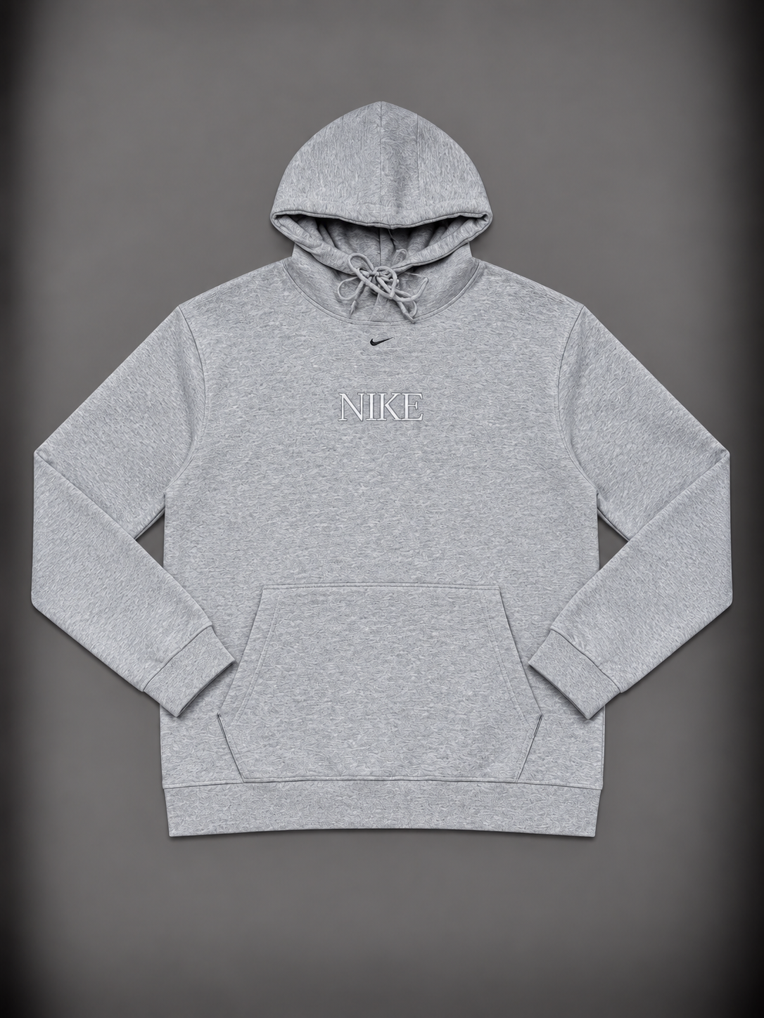 BUZO NIKE GRIS BORDADO