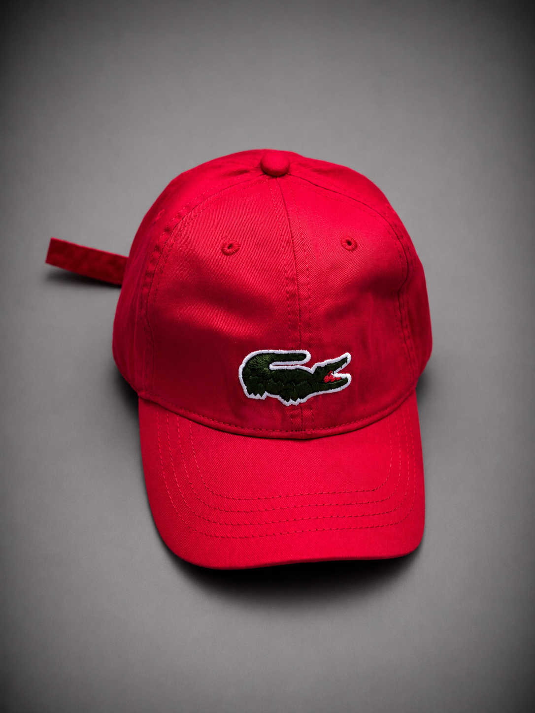 LACOSTE ROJA LAGARTO VERDE