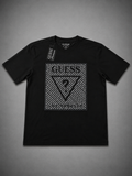 GUESS RECUADRO HOLOGRAMA PEQ NEGRA