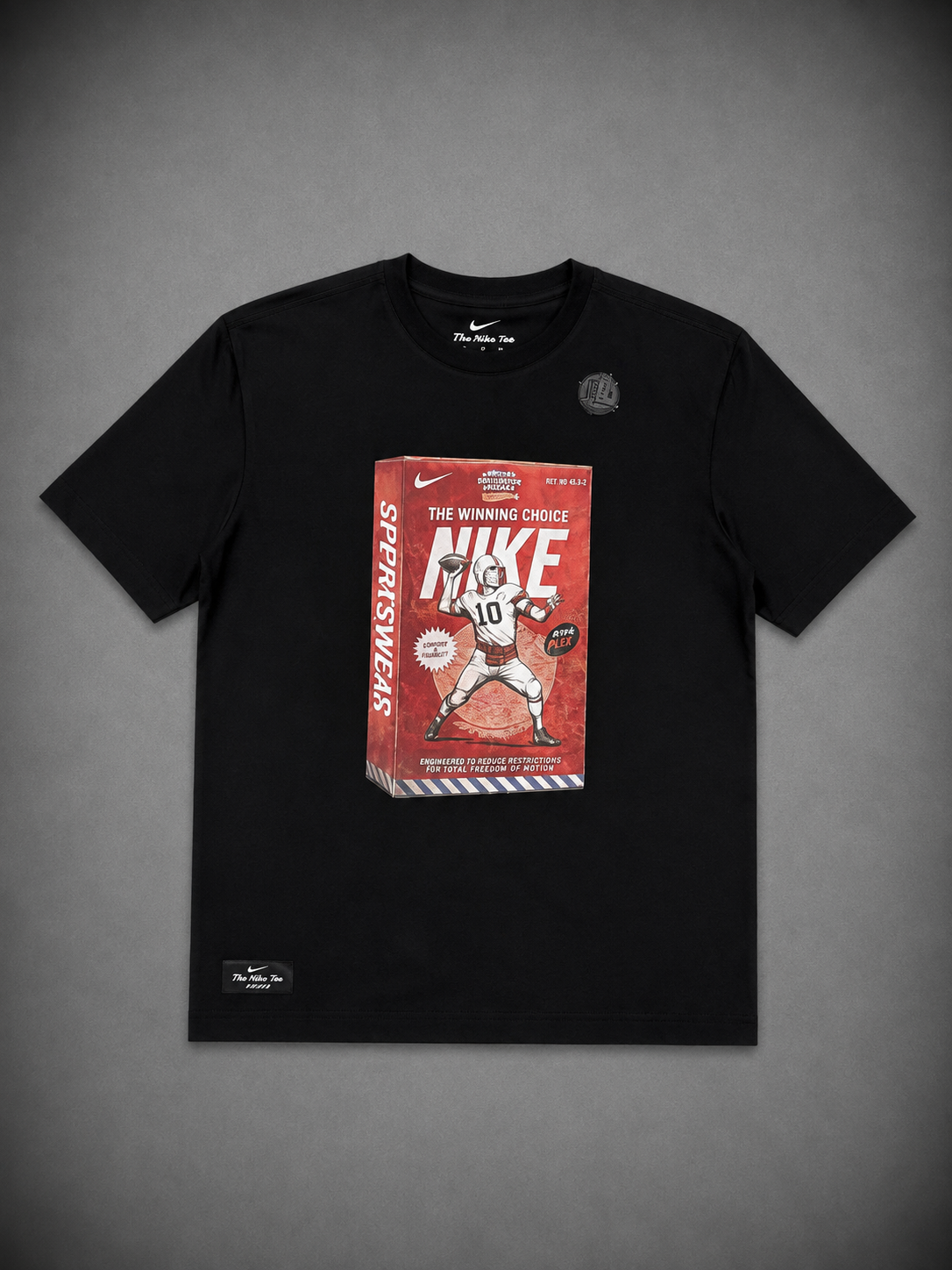 NIKE FUTBOL AMERICANO NEGRA
