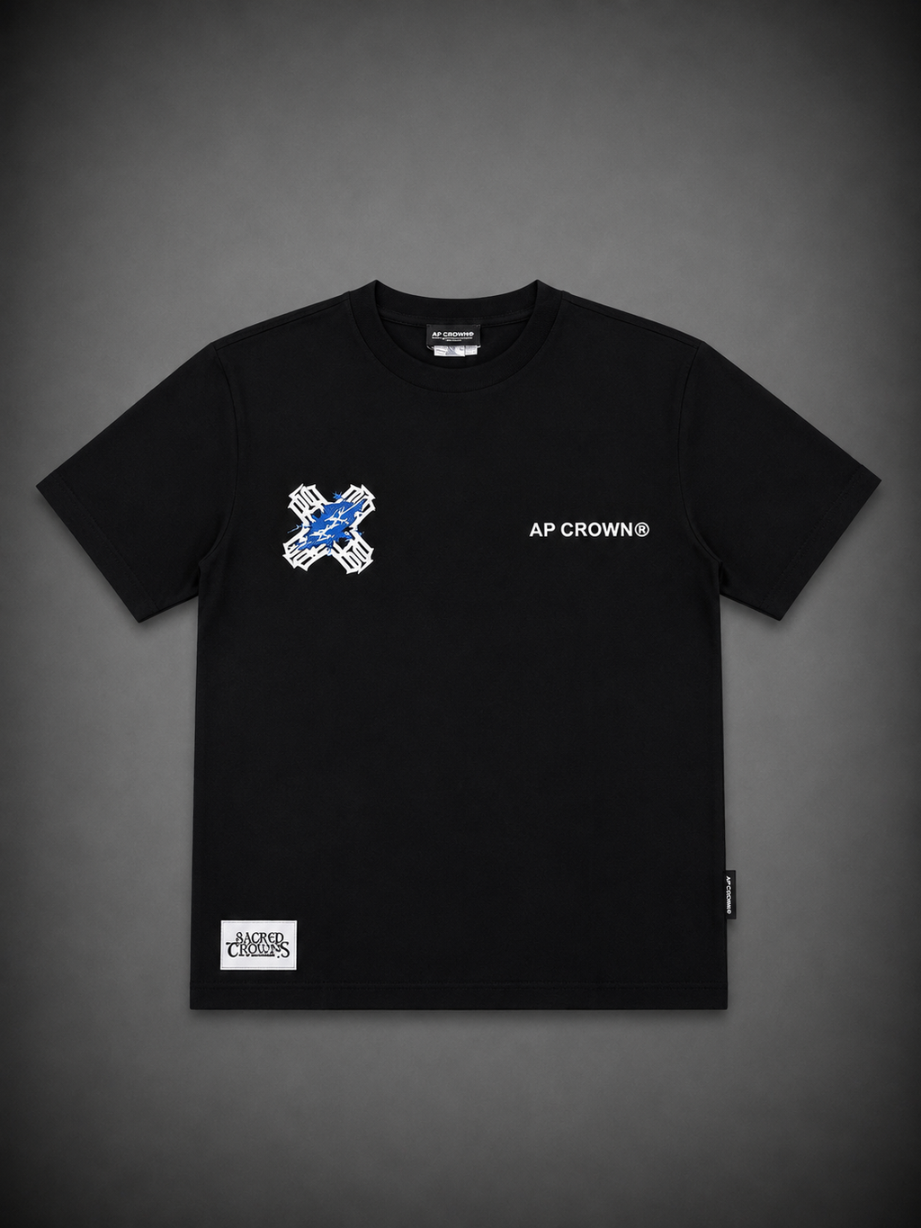 AP CROWN LOGO X NEGRO