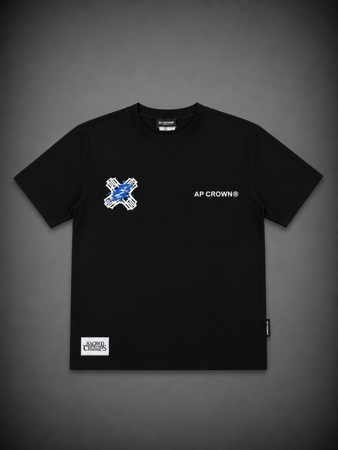 AP CROWN LOGO X NEGRO