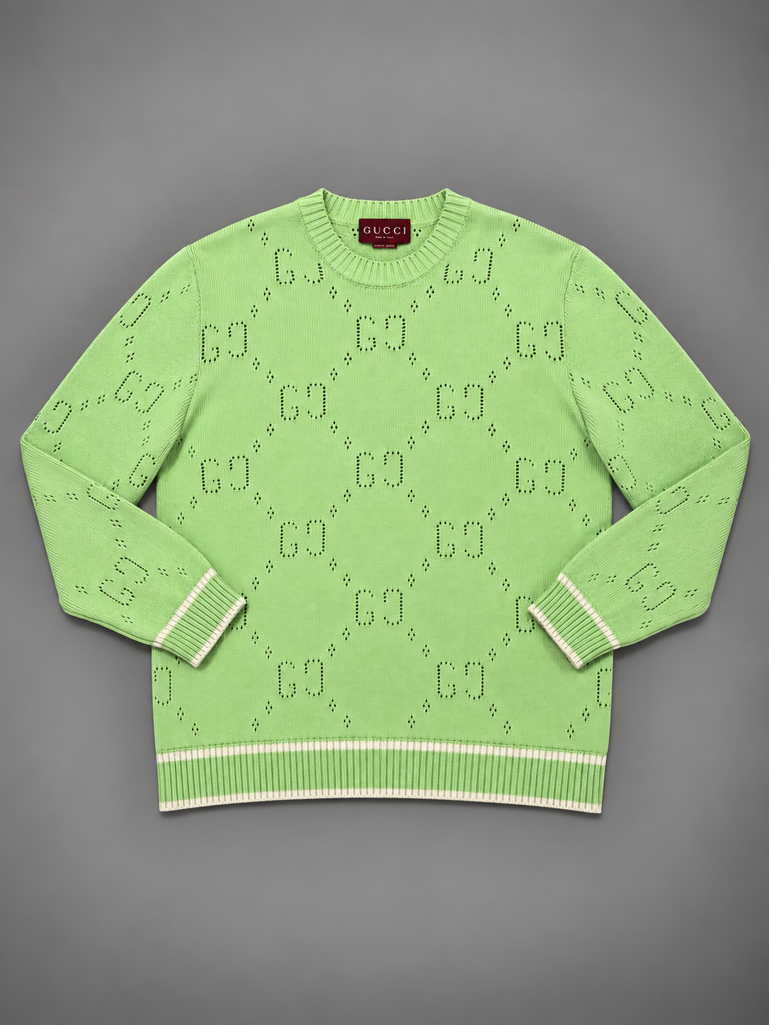 GUCCI VERDE TEJIDO