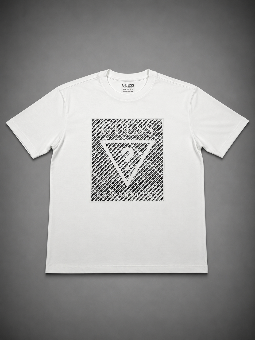 GUESS RECUADRO HOLOGRAMA PEQ BLANCA