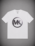 CAMISETA MK HOLOGRAMA BLANCA