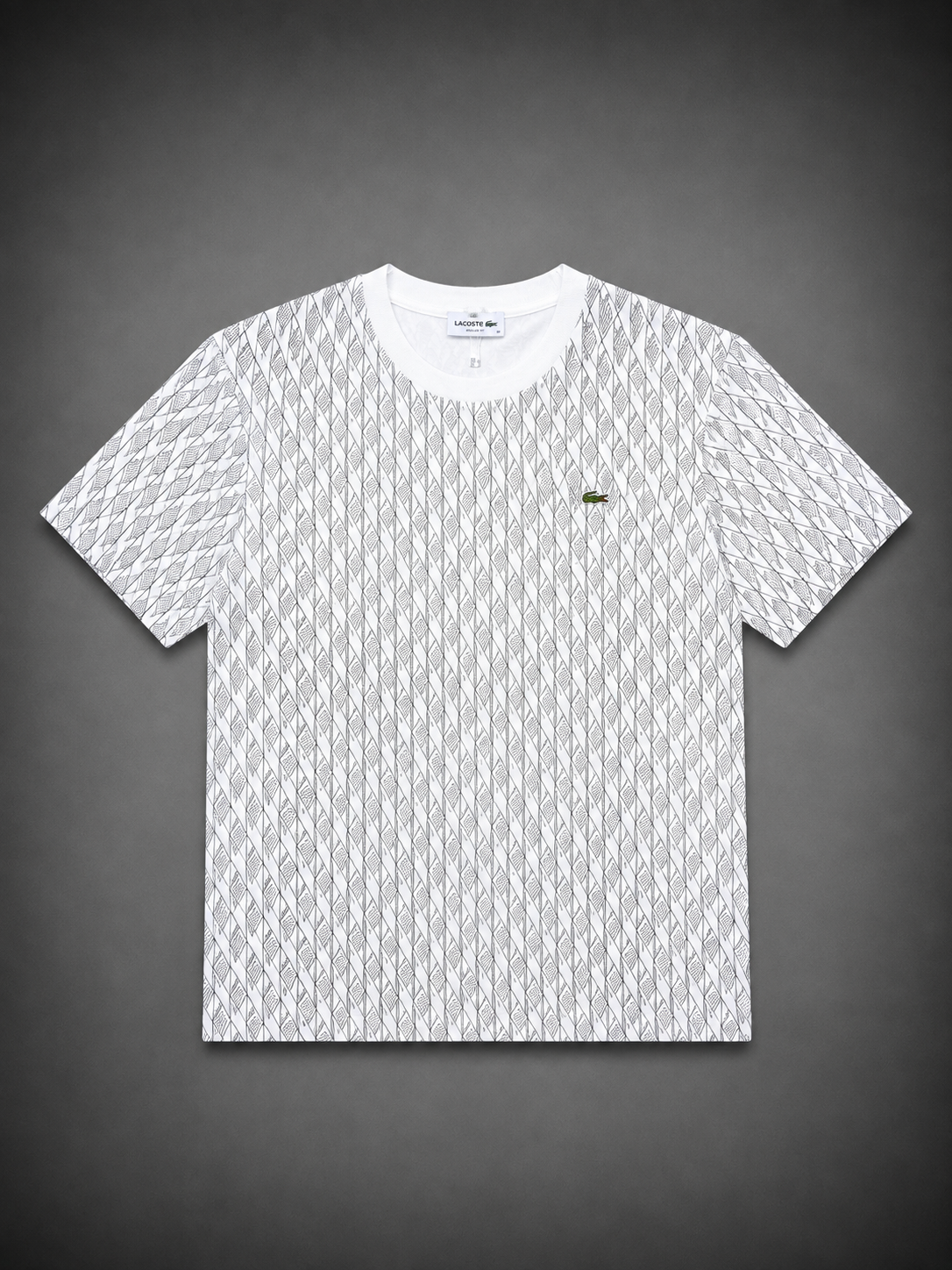 LACOSTE BLANCA RECUADROS