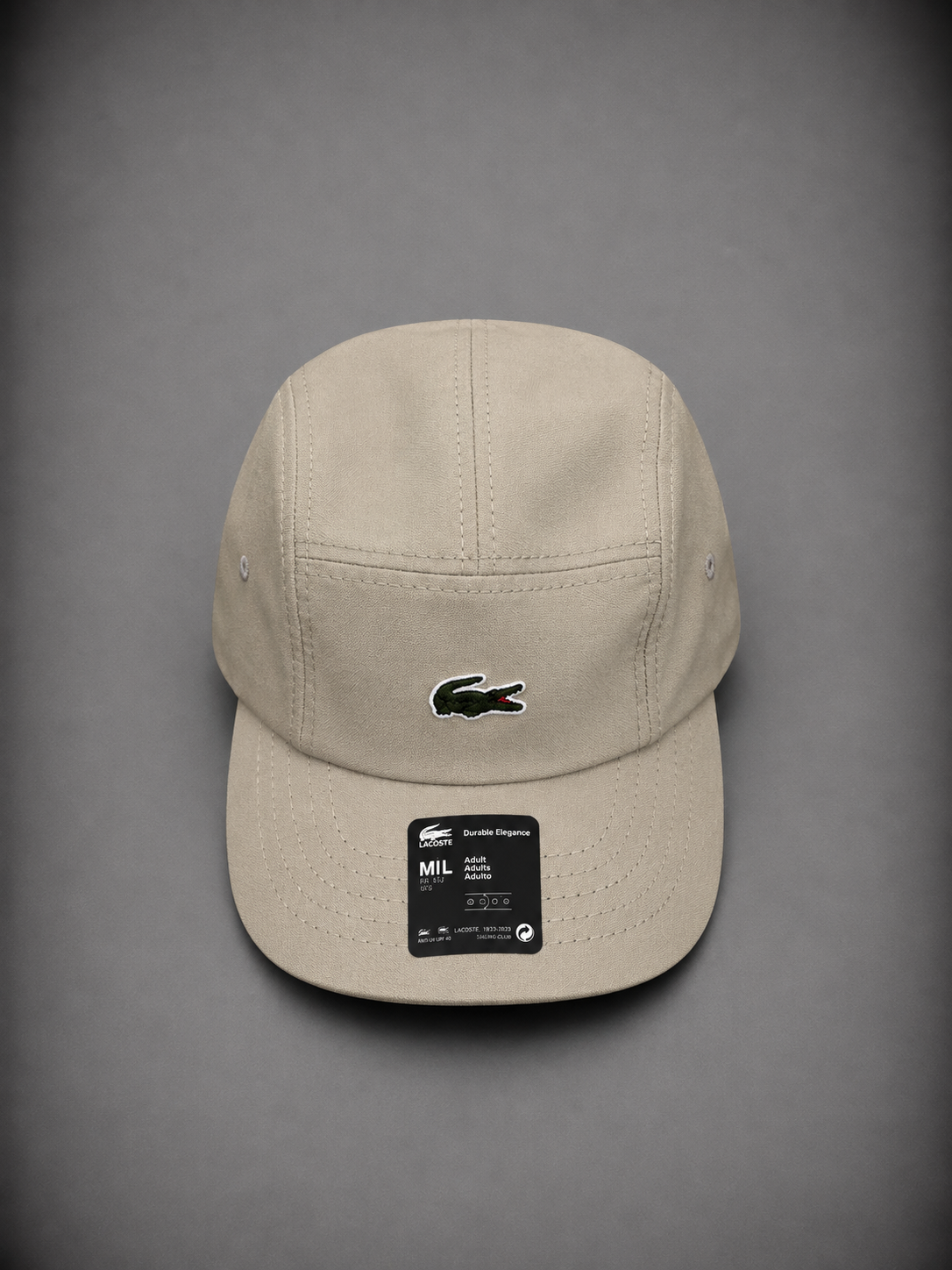 LACOSTE BEISBOLERA BEIGE