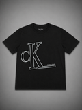 CALVIN KLEIN LOGO GRANDE NEGRO