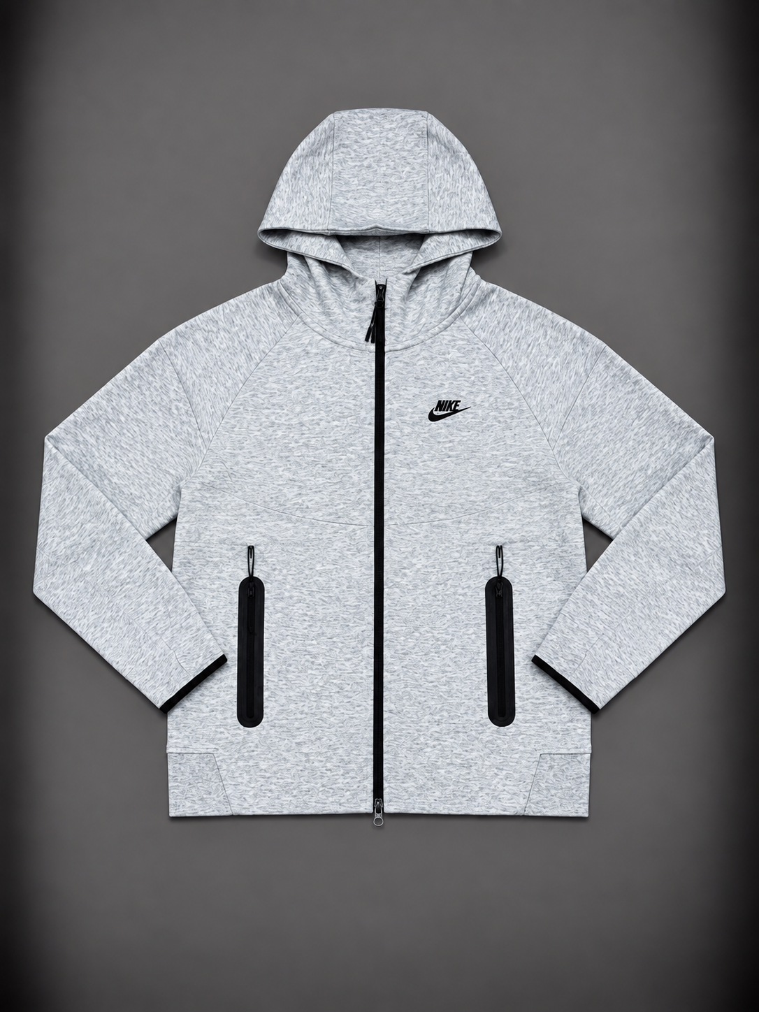BUZO NIKE TECH GRIS