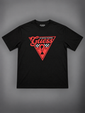 GUESS NEGRA LOGO ROJO