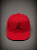 JORDAN ROJA LOGO NEGRO
