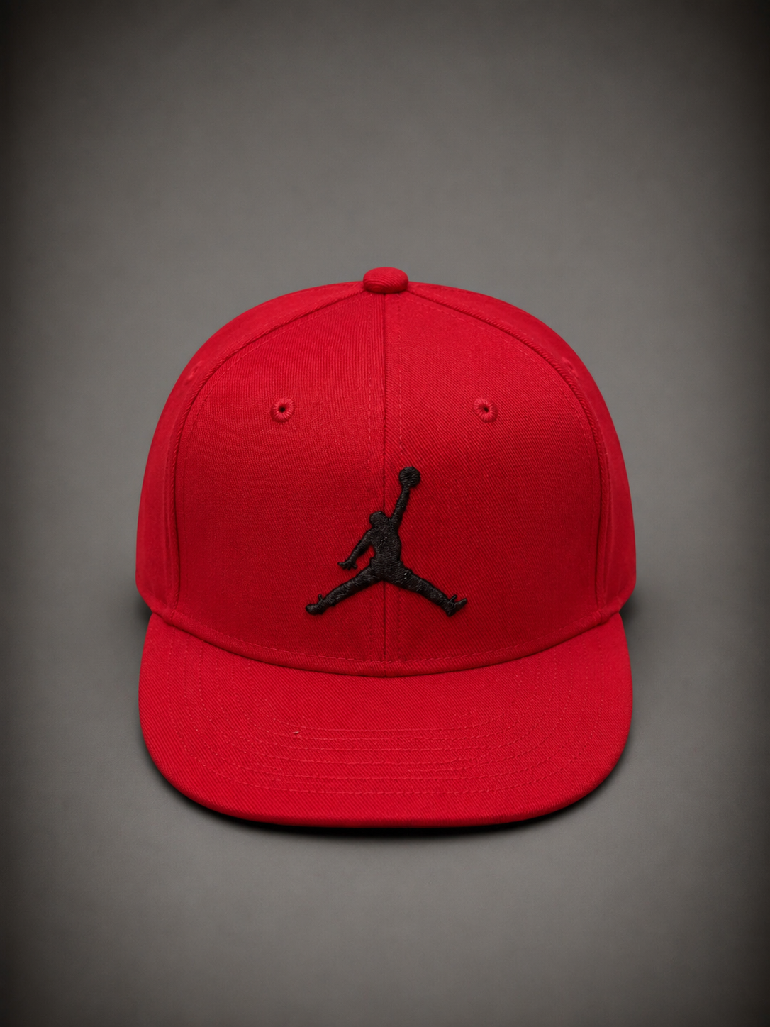 JORDAN ROJA LOGO NEGRO