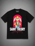 SAINT THEORY NEGRA ANGEL LETRA ROJO