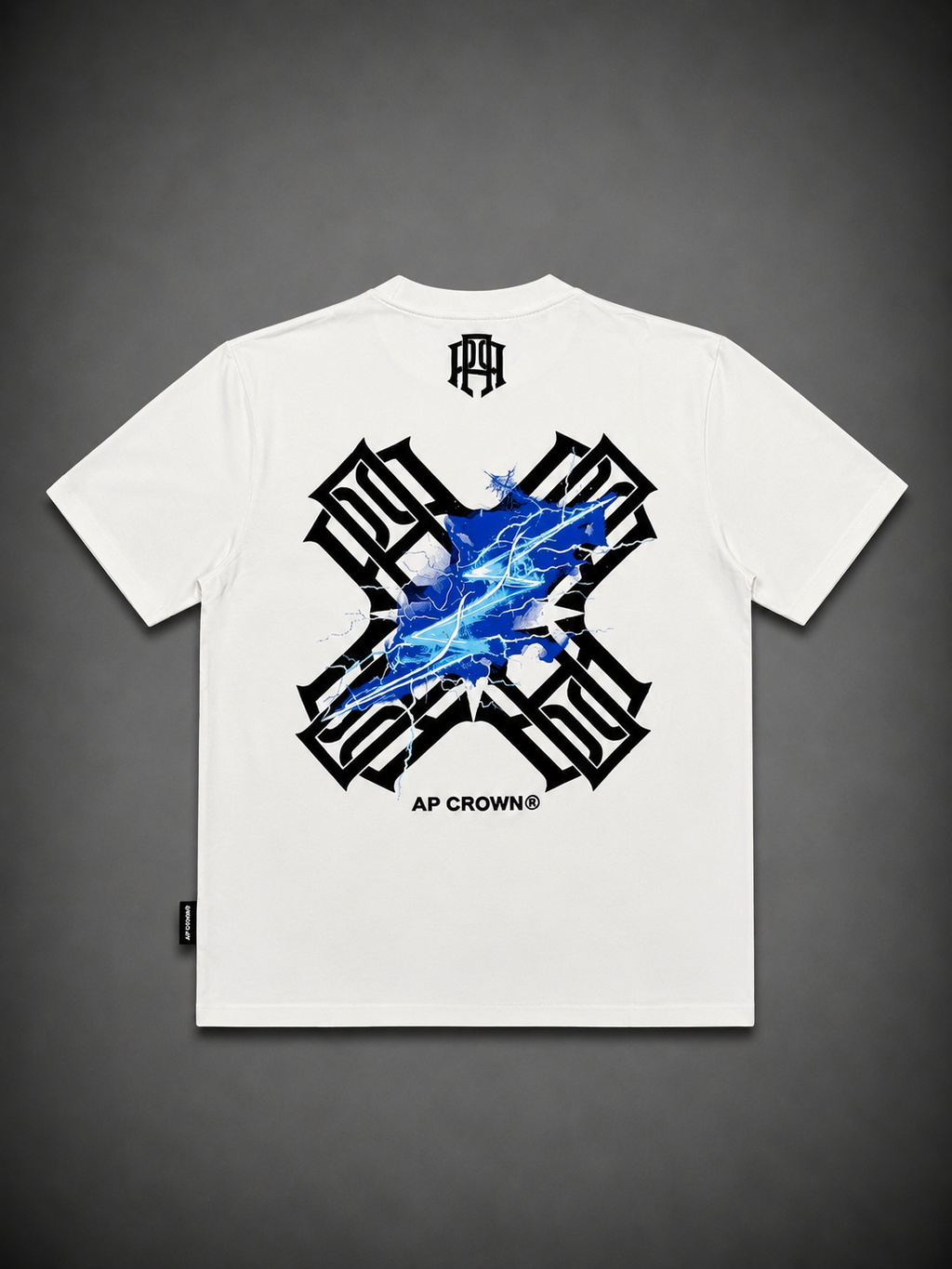 AP CROWN LOGO X BLANCA