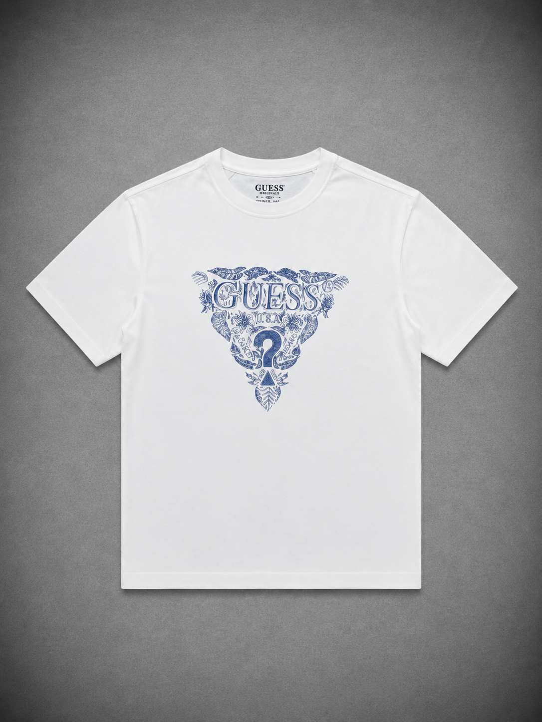 GUESS LOGO MATAS BLANCA
