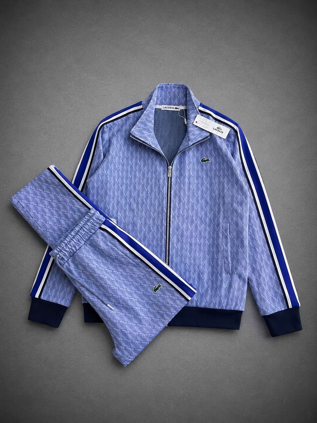 CONJUNTO LACOSTE AZUL