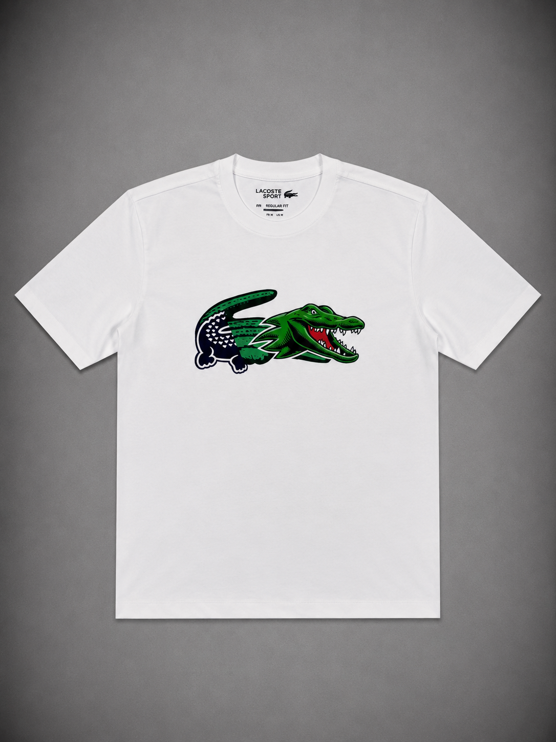LACOSTE LAGARTO VERDE BLANCA