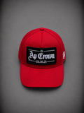 AP ROJA CUADRO NEGRO