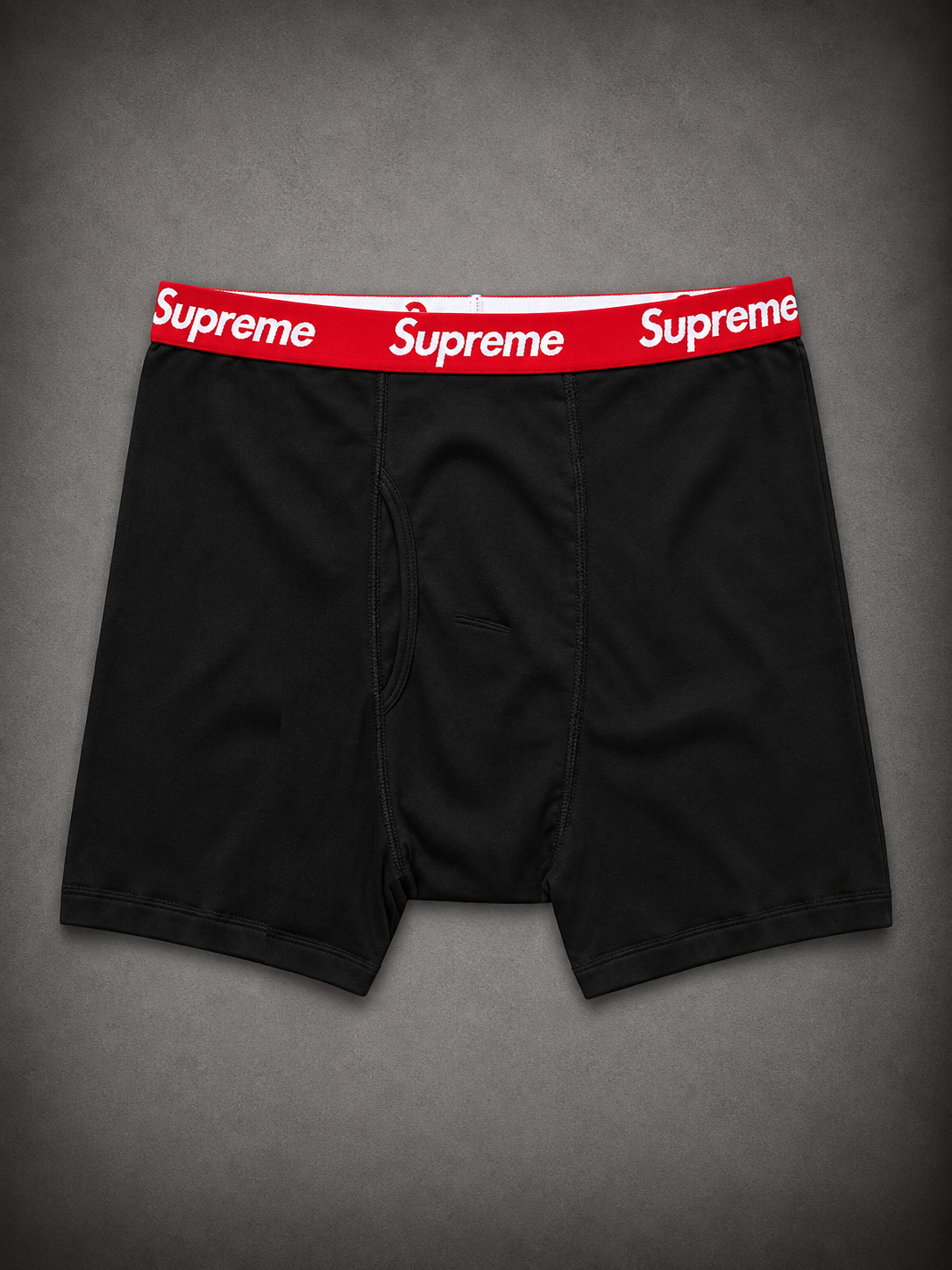 BOXER SUPREME NEGRO/ROJO