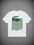 LACOSTE LAGARTO ESPALDA BLANCA