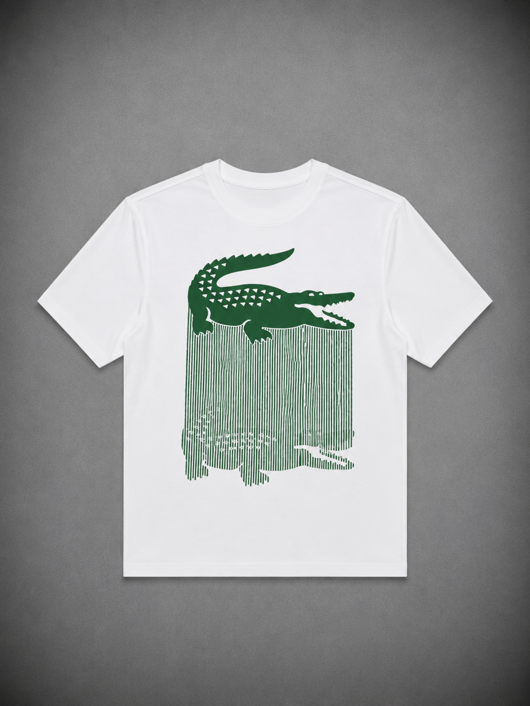 LACOSTE LAGARTO ESPALDA BLANCA