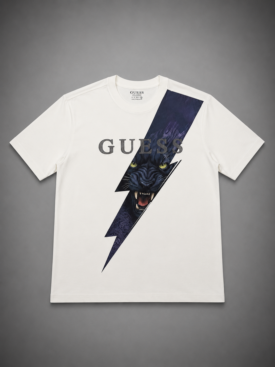 GUESS PANTERA BLANCA RAYO