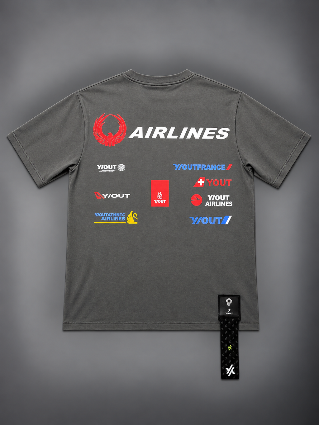 Y/OUT AIRLINES GRIS