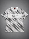 GUESS LINEA CENTRADA BLANCA