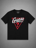 GUESS NEGRA FIRMA ROJA