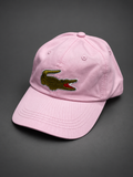 LACOSTE ROSADA LAGARTO VERDE