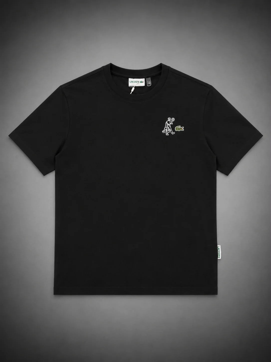LACOSTE  TENIS NEGRA